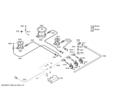 Схема №1 3EMG397B с изображением Блок подключения для плиты (духовки) Bosch 00426980
