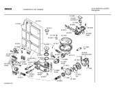 Схема №1 SGS56A25 с изображением Инструкция по эксплуатации для электропосудомоечной машины Bosch 00588745