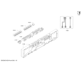 Схема №1 SN65L036EU partyPlus с изображением Передняя панель для посудомойки Siemens 11007726