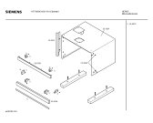 Схема №1 HF75955NL с изображением Передняя панель для свч печи Siemens 00288283