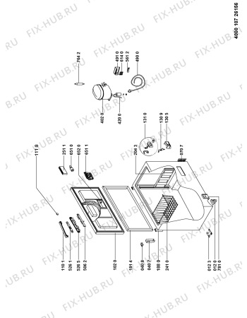 Схема №1 LC32 с изображением Дверка для холодильной камеры Whirlpool 481010700255