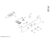 Схема №1 HBN211B6R с изображением Панель управления для плиты (духовки) Bosch 11029434