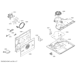 Схема №1 HGV74W221N с изображением Столешница для духового шкафа Bosch 00711961