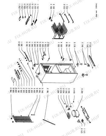 Схема №1 KGG 2812 с изображением Шарнир для холодильной камеры Whirlpool 481953588072