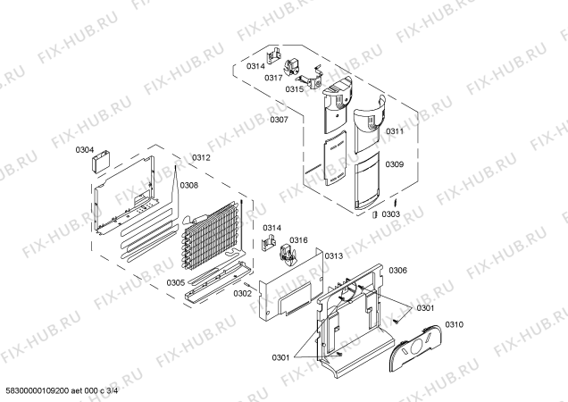 Схема №2 KGU34175EU с изображением Дверь для холодильника Bosch 00242337