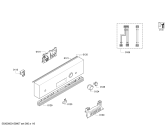 Схема №2 DRI4305 с изображением Передняя панель для посудомоечной машины Bosch 00708286