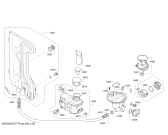 Схема №1 SMS40D72EU с изображением Силовой модуль запрограммированный для посудомоечной машины Bosch 12018433