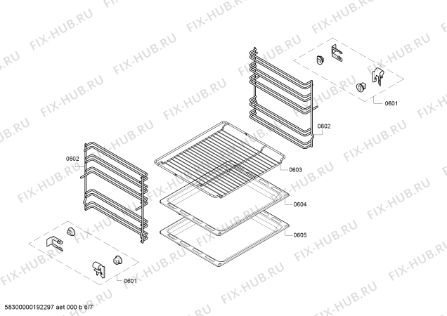 Схема №2 HX745521N с изображением Столешница для плиты (духовки) Siemens 00711944