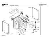 Схема №1 S4453S2GB с изображением Фронтальное колено для посудомоечной машины Bosch 00365123