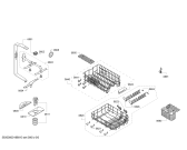 Схема №1 SPV40E20EU с изображением Силовой модуль запрограммированный для посудомойки Siemens 12007550