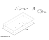 Схема №1 NGM5664UC с изображением Варочная панель для электропечи Bosch 00680622