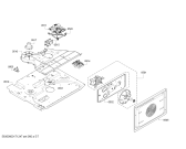 Схема №1 B45E54N3GB с изображением Модуль управления, запрограммированный для плиты (духовки) Bosch 00659511