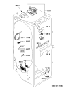 Схема №1 KSDN 595 OP SW с изображением Полка для холодильной камеры Whirlpool 481245088379