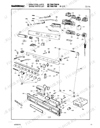 Схема №1 EE798504 с изображением Переключатель для плиты (духовки) Bosch 00157053
