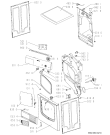 Схема №1 TK CARE XL7B с изображением Декоративная панель для стиралки Whirlpool 480112101306