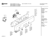 Схема №1 S4430G0 SI330 с изображением Передняя панель для посудомойки Bosch 00351798