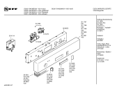 Схема №1 S4430W0 SI335 с изображением Передняя панель для электропосудомоечной машины Bosch 00351801