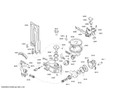 Схема №2 SGD45M02II с изображением Панель управления для посудомоечной машины Bosch 00665624
