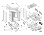 Схема №1 SIUF22111K (F086761) с изображением Микромодуль для электропосудомоечной машины Indesit C00385729