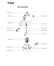 Схема №1 BL313ACA/870 с изображением Электромотор для электромиксера Seb MS-650464