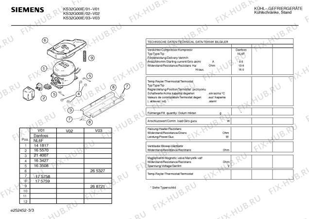 Схема №1 KSG3201NE с изображением Дверь для холодильной камеры Bosch 00235314