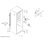 Схема №1 KS30RN01SD с изображением Дверь для холодильной камеры Bosch 00247467