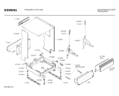 Схема №1 SR73230 с изображением Передняя панель для электропосудомоечной машины Siemens 00278472