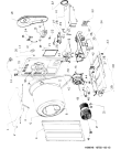 Схема №1 G523CFR (F018563) с изображением Обшивка для стиральной машины Indesit C00064967