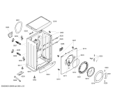 Схема №1 WLX24360OE Silence Perfect с изображением Панель управления для стиралки Bosch 00666892