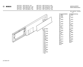 Схема №1 WFF1201CH, WFF1201 с изображением Вкладыш в панель для стиралки Bosch 00353468