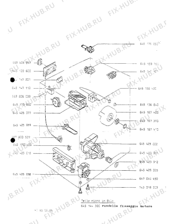 Взрыв-схема стиральной машины Aeg LAV540 W - Схема узла Section 5