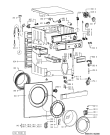 Схема №1 AWV 513 с изображением Декоративная панель для стиралки Whirlpool 481245370161