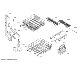 Схема №1 SGIAIE5 с изображением Декоративная рамка для посудомойки Bosch 00665993