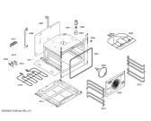 Схема №1 HL654221 с изображением Стеклокерамика для плиты (духовки) Siemens 00680991