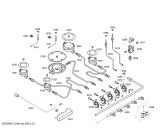 Схема №1 PHL206FAU Bosch с изображением Кран горелки для духового шкафа Bosch 00426968