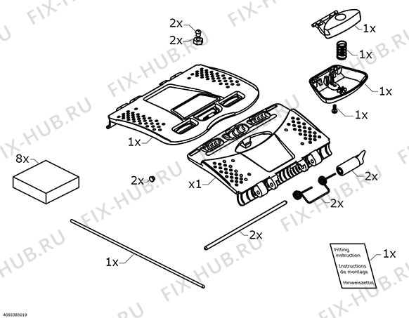 Большое фото - Запчасть для стиралки Electrolux 4055385019 в гипермаркете Fix-Hub