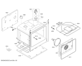 Схема №2 HBA21B222J с изображением Панель управления для плиты (духовки) Bosch 00709713