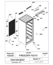 Схема №1 FSA13000 (7502720015) с изображением Компрессор для холодильной камеры Beko 4628530100