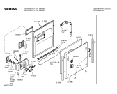 Схема №1 SE54560EU с изображением Передняя панель для электропосудомоечной машины Siemens 00352676