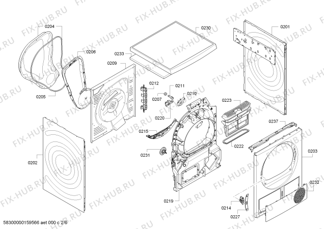 Схема №1 WT48Y780AU IQ800 selfCleaning Condenser с изображением Силовой модуль запрограммированный для сушилки Siemens 00626578