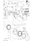 Схема №1 AWM 6111 с изображением Обшивка для стиральной машины Whirlpool 481245216877