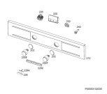 Схема №1 68476IU-MN с изображением Кнопка для электропечи Aeg 140005200013