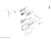 Схема №1 WAK282E0 Serie 4 с изображением Панель управления для стиралки Bosch 11004989
