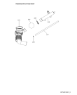 Схема №1 AWG 5082C с изображением Ручка (крючок) люка для стиральной машины Whirlpool 482000009998