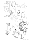 Схема №1 AWM 5110 с изображением Тумблер для стиральной машины Whirlpool 481228219672