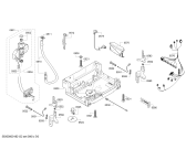 Схема №1 CG5B03V9 с изображением Силовой модуль запрограммированный для посудомоечной машины Bosch 00753345