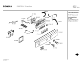 Схема №1 HB55075SK с изображением Панель управления для плиты (духовки) Siemens 00369602