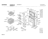 Схема №1 KV354708 с изображением Декоративная планка для холодильной камеры Siemens 00118186