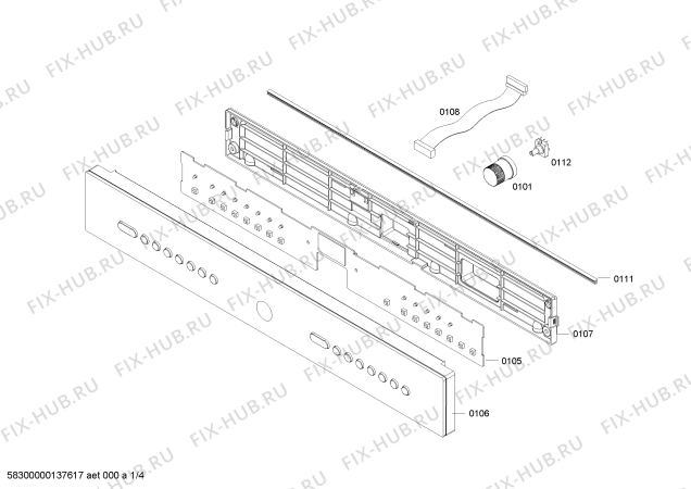 Схема №1 HF25M561 с изображением Дверь для электропечи Siemens 00478263