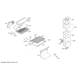 Схема №1 KG39NXW30 с изображением Крышка кнопки для холодильной камеры Siemens 00628173